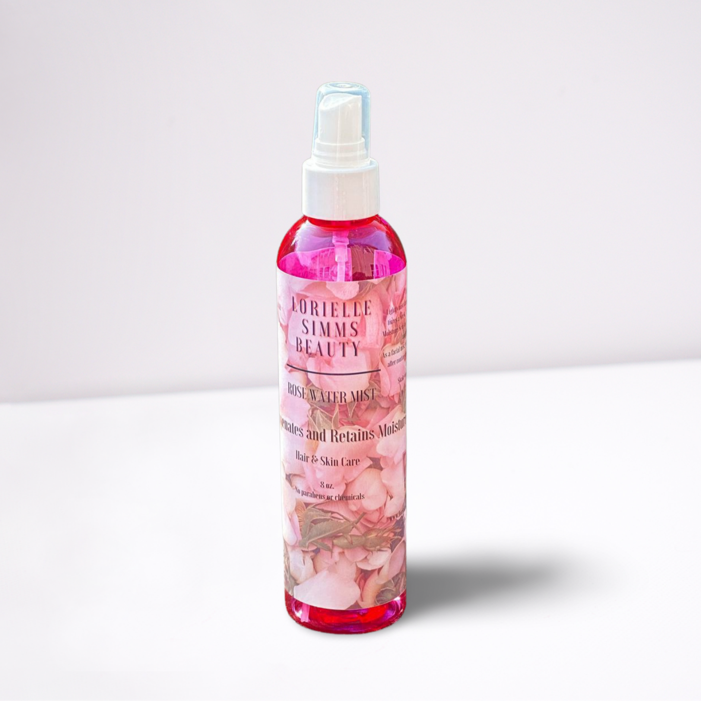 8 oz Signature Rosewater Mist EXPERIENCE THE ESSENCE OF ROSEWATER